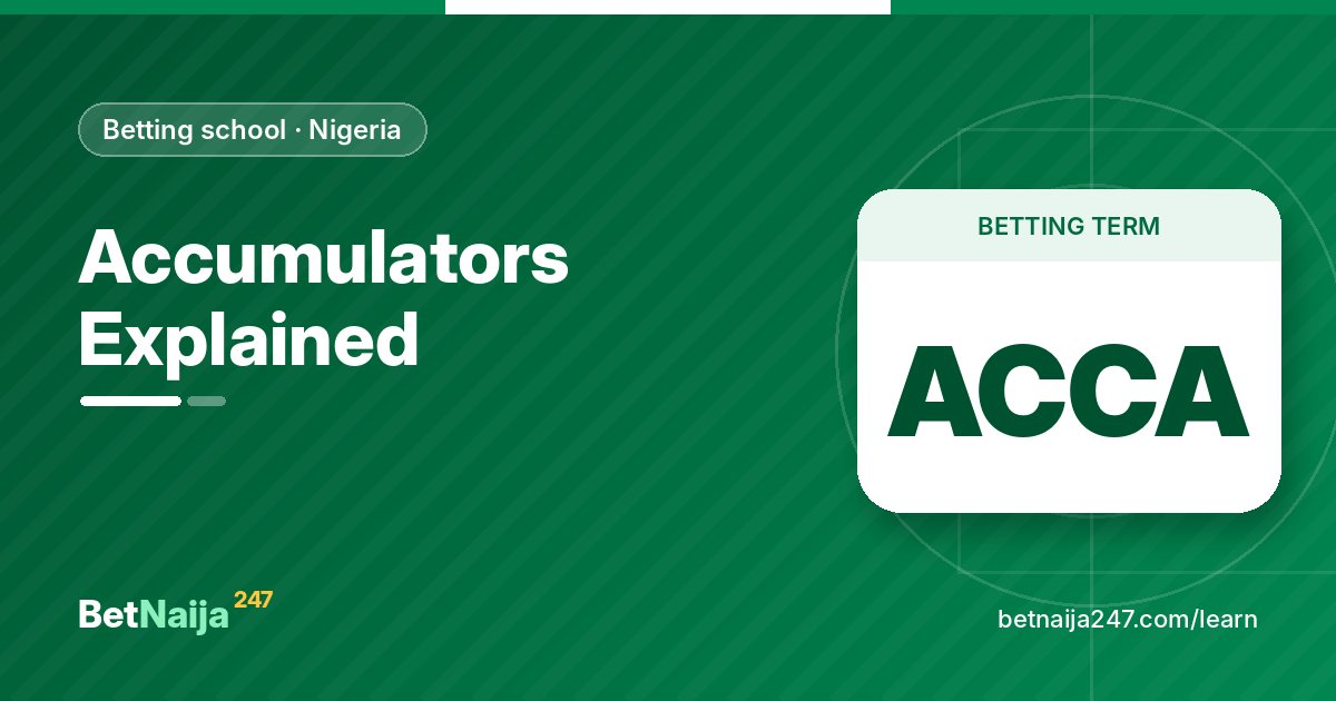 Accumulators Explained